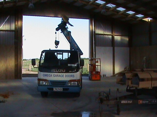 Crane Truck and Ute